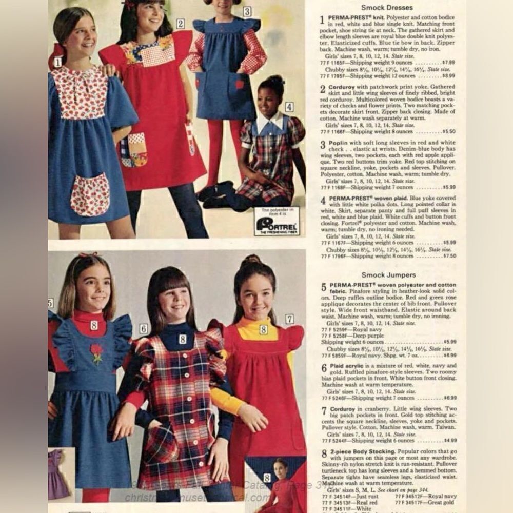 Vintage 1960-70’s sleeveless shift smock dress. SO FUN!